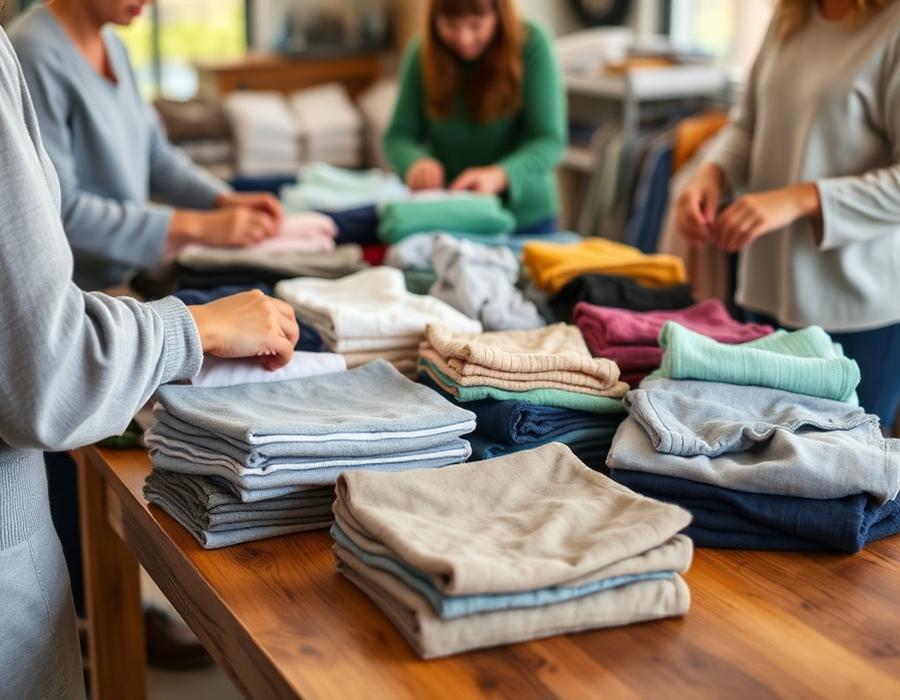 Collecte de vêtements